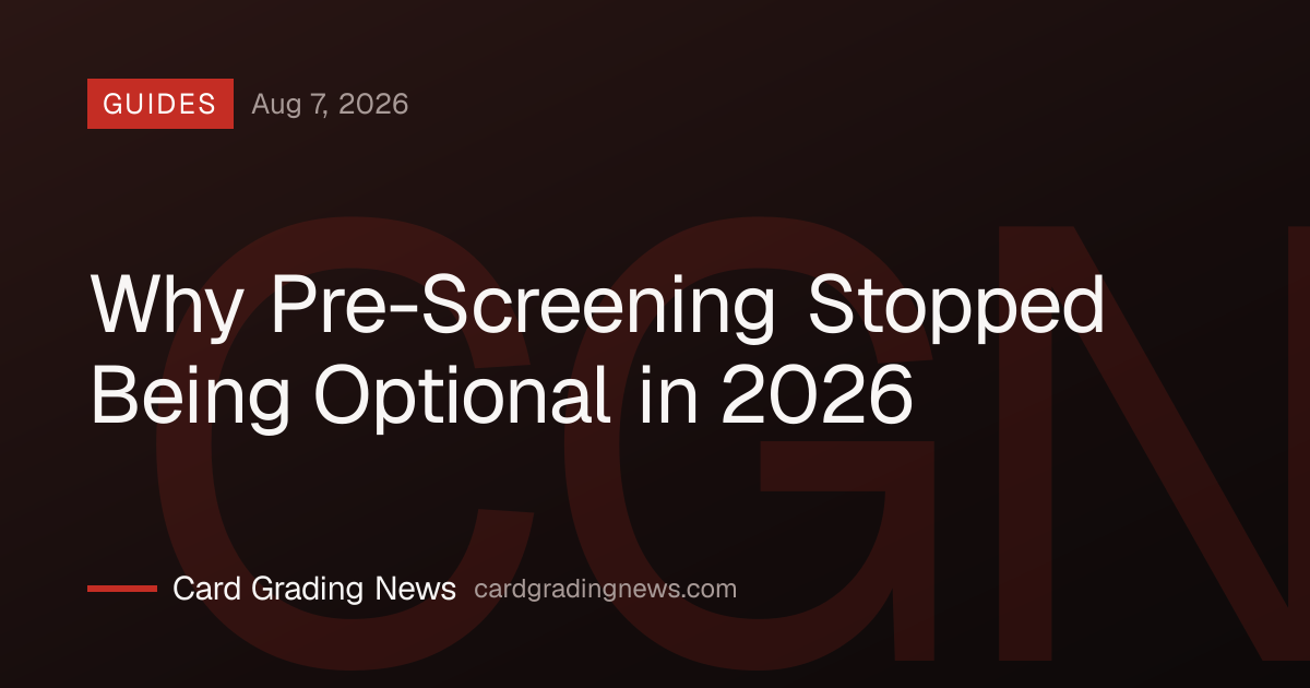 Why Pre-Screening Stopped Being Optional in 2026